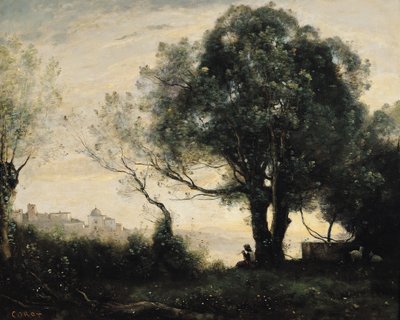 Recuerdo de Castel Gandolfo de Jean Baptiste Camille Corot